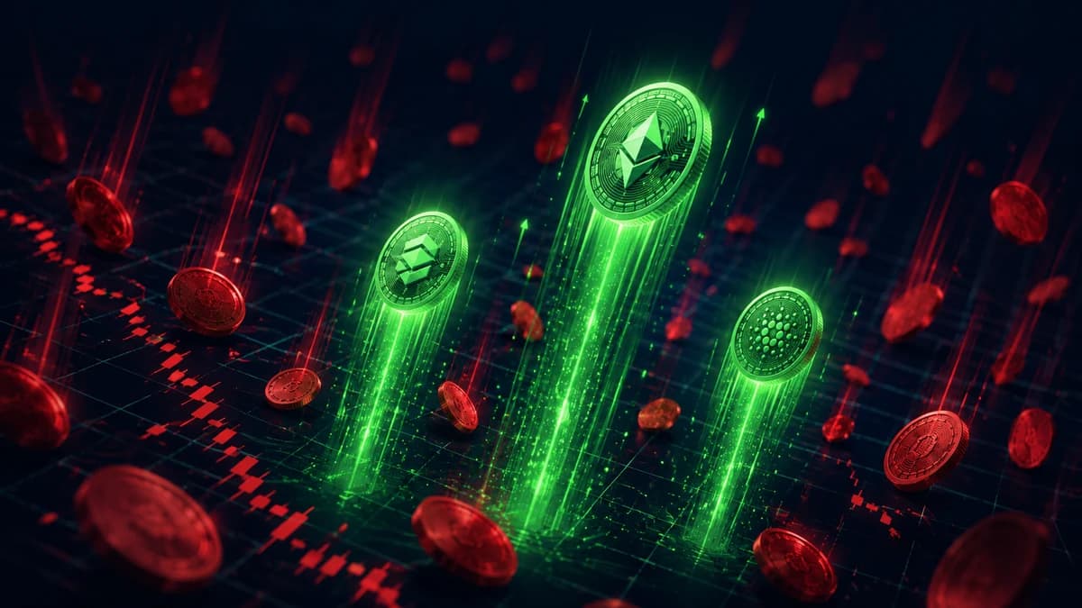 Worldcoin, LAB and SIREN Defy the Crypto Sell-Off With Double-Digit Gains