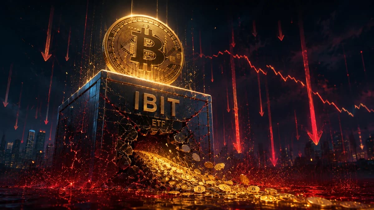 BlackRock IBIT Sheds $528M, 2nd-Largest Daily Outflow Ever