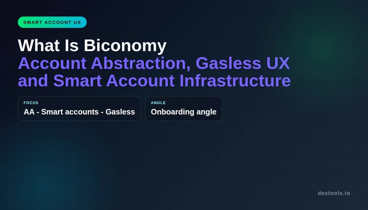 Biconomy Smart Accounts and Gasless UX Guide (2026)