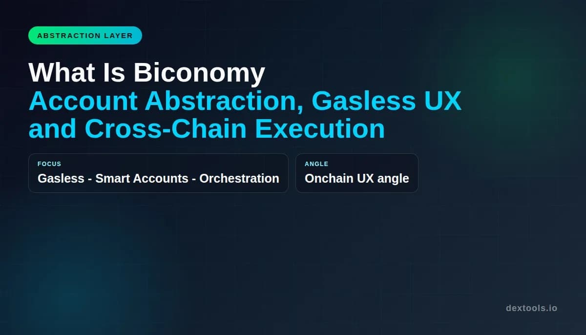 What Is Biconomy: Account Abstraction, Gasless UX and Cross-Chain Execution (2026)