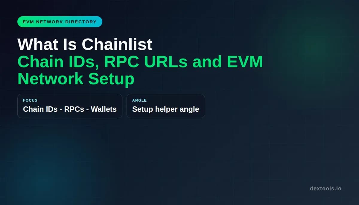 What Is Chainlist: Chain IDs, RPC URLs and EVM Network Setup (2026)