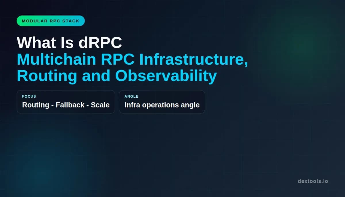 What Is dRPC: Multichain RPC Infrastructure, Routing and Observability (2026)
