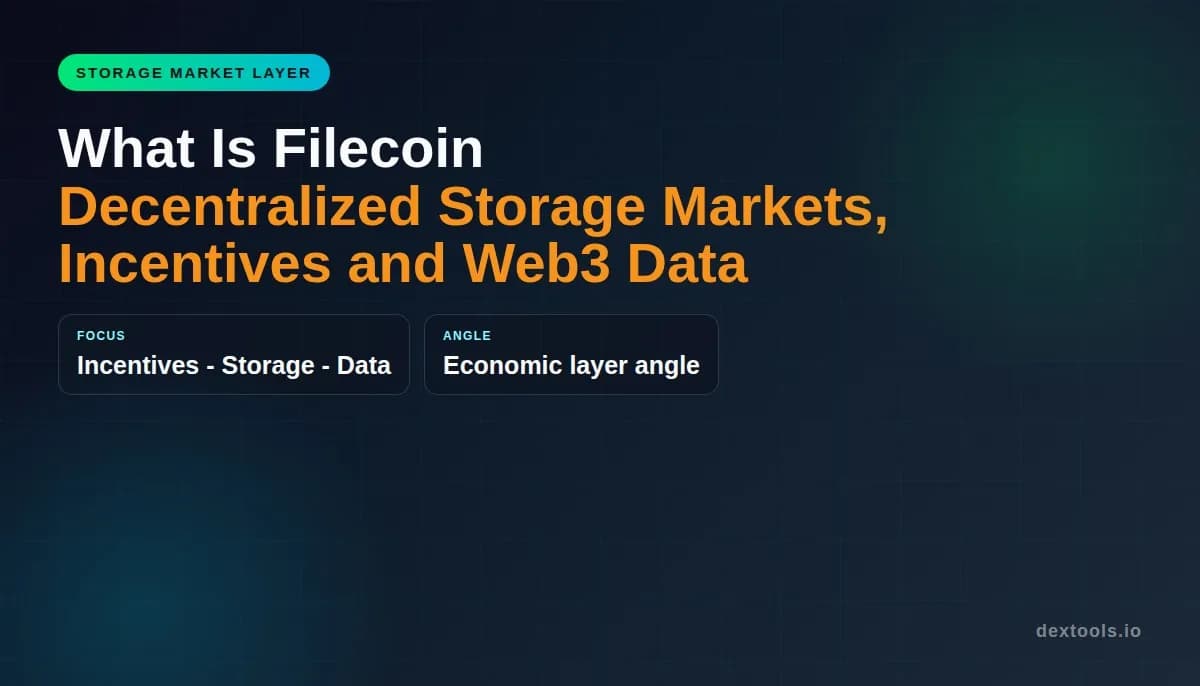 What Is Filecoin: Decentralized Storage Markets, Incentives and Web3 Data (2026)