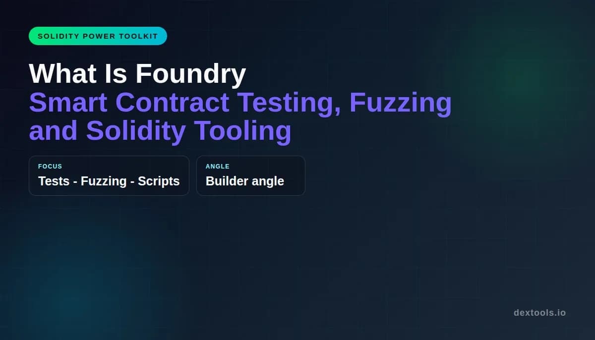 What Is Foundry: Smart Contract Testing, Fuzzing and Solidity Tooling (2026)