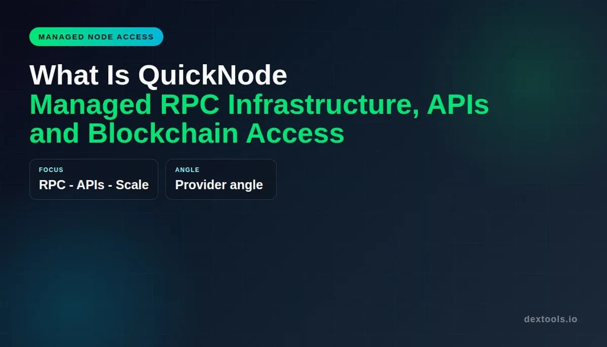 What Is QuickNode: Managed RPC Infrastructure, APIs and Blockchain Access (2026)