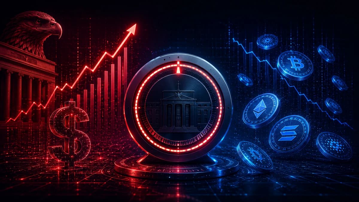 Traders Bet on Zero Fed Rate Cuts in 2026, and Crypto Feels It
