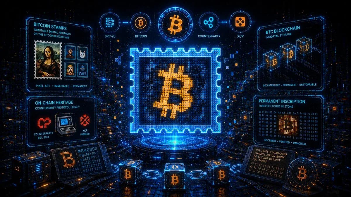 What Are Bitcoin Stamps (SRC-20)? The Permanent NFT Protocol on Bitcoin Explained in 2026