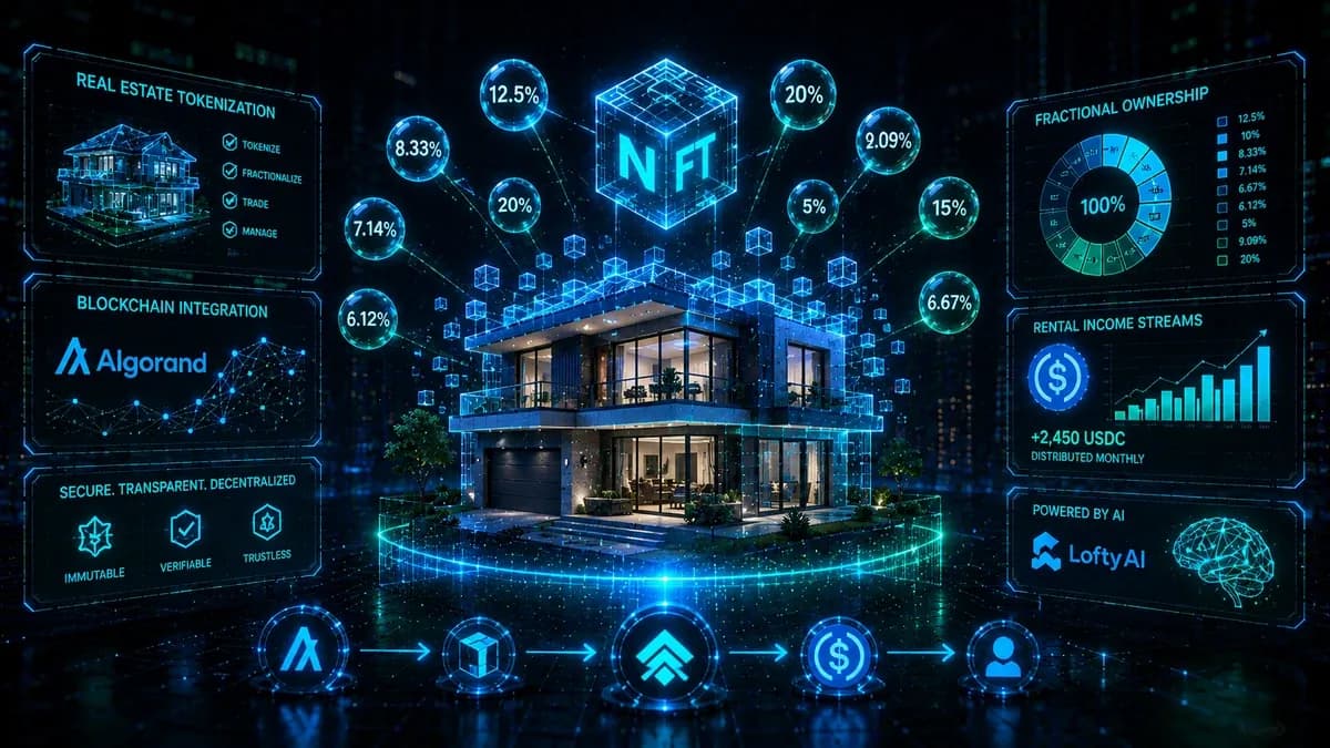 What Is Lofty AI? Fractional Real Estate Tokenization on Algorand Explained in 2026