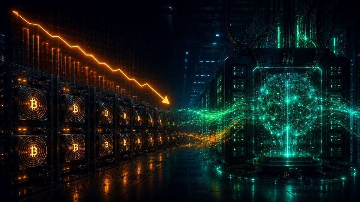 Bitcoin Mining Difficulty Set to Drop as Miners Pivot Toward AI