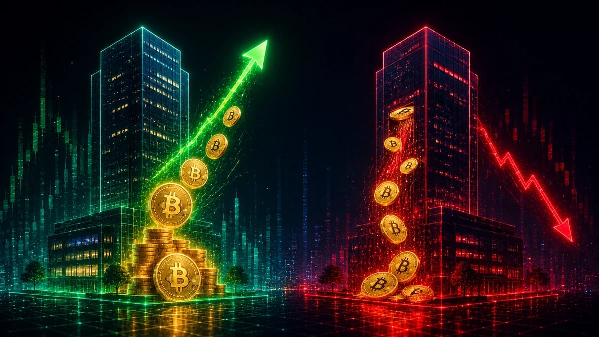 Bitcoin Treasury Firms Split: Some Keep Buying as Saylor's Strategy Sells