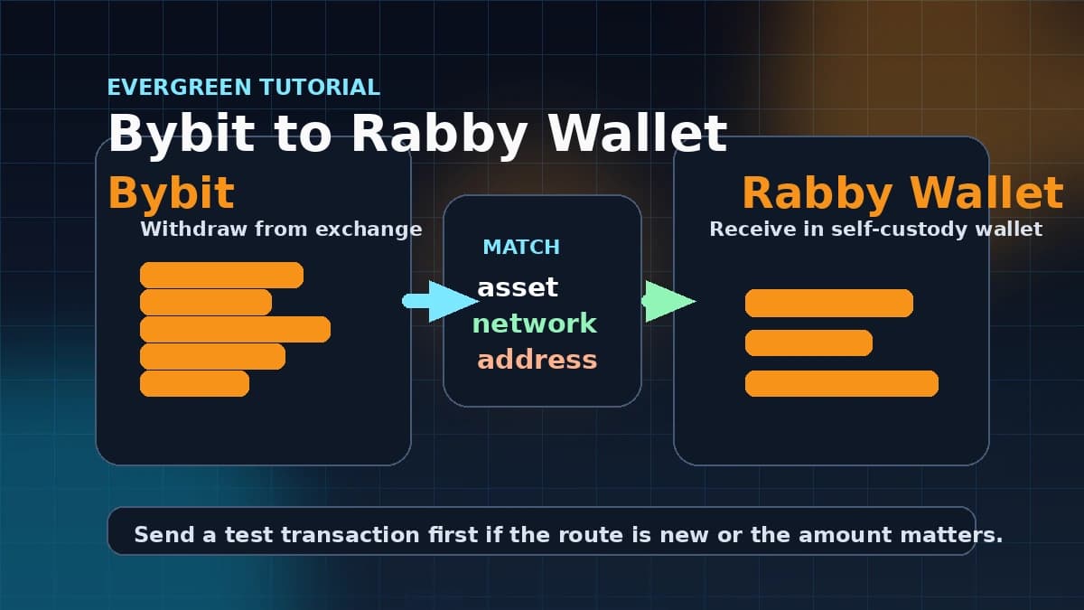 How to Send Crypto from Bybit to Rabby Wallet Safely in 2026