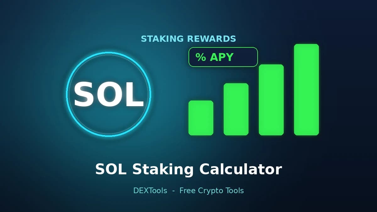 SOL Staking Calculator: Estimate Solana Rewards Live (2026)