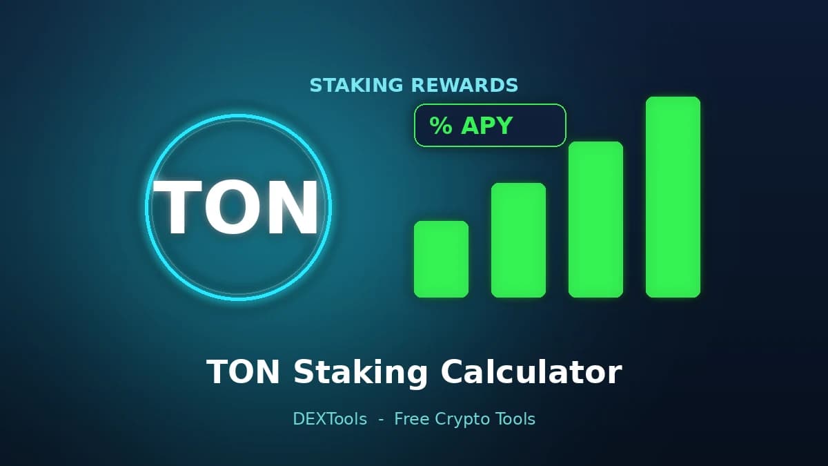 TON Staking Calculator: Estimate Toncoin Rewards Live (2026)