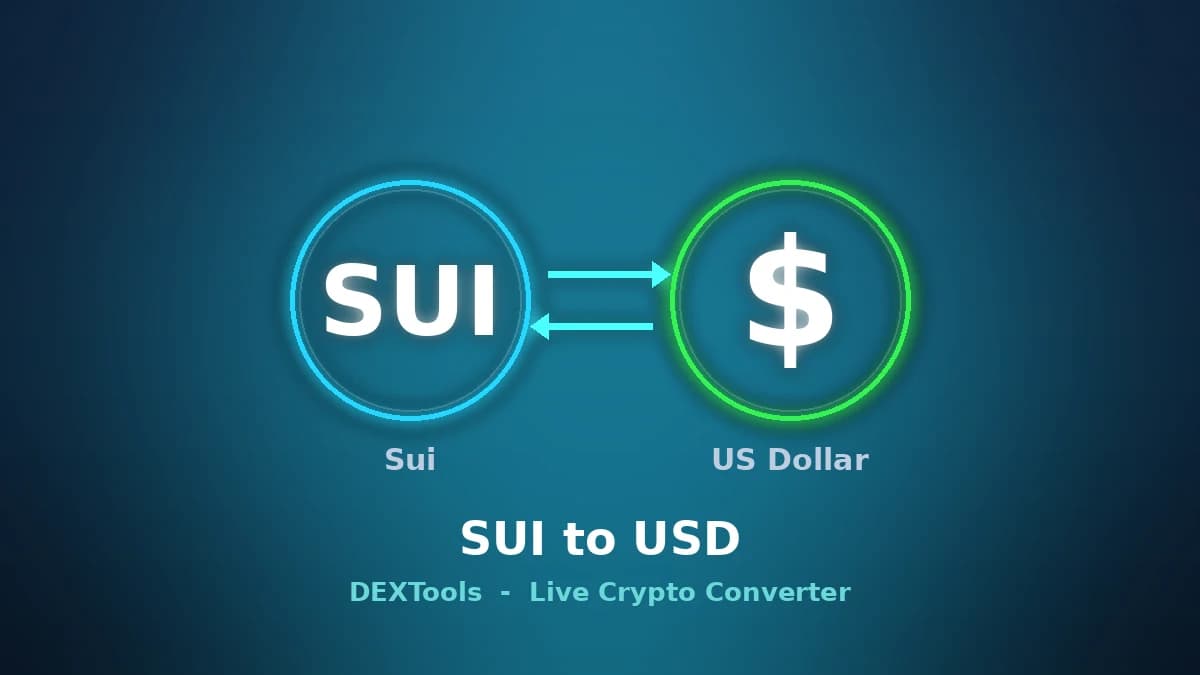 SUI to USD Converter: Sui Price Today (Live)