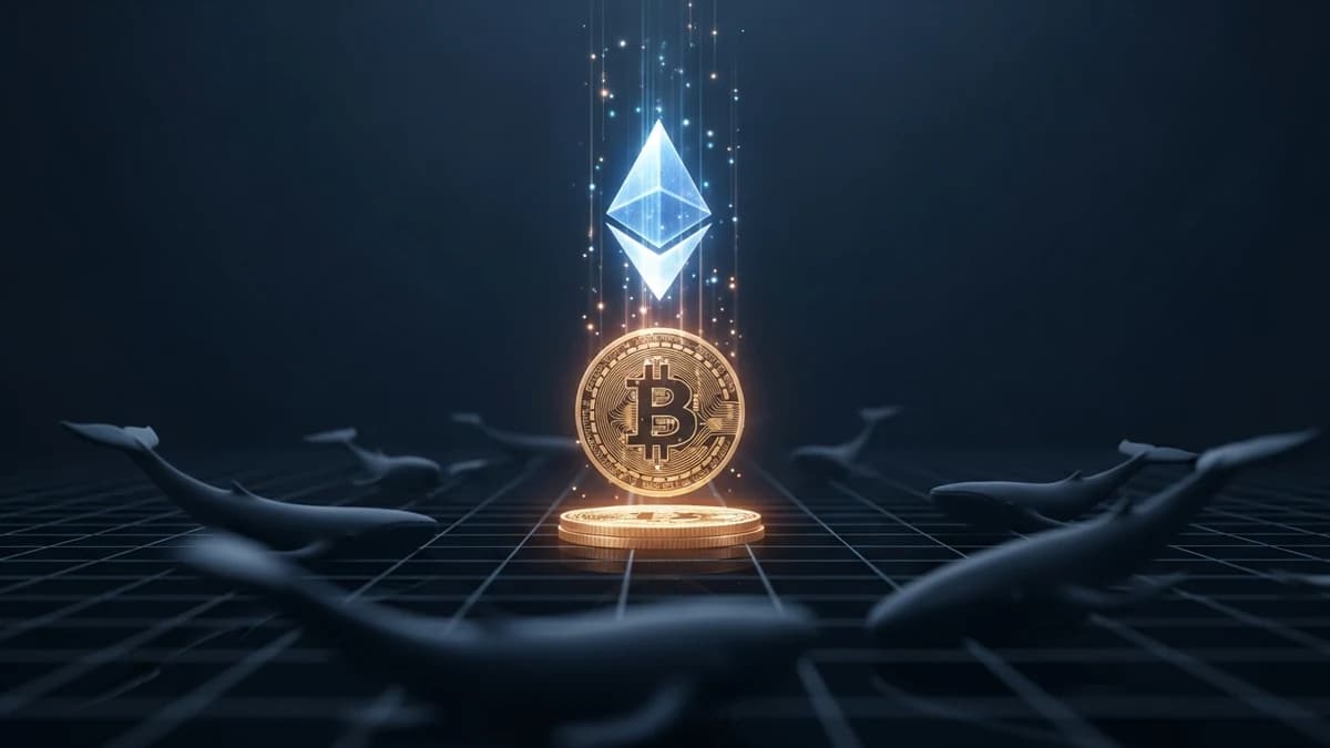Ethereum Falls Harder Than Bitcoin as ETFs Bleed and Whales Buy