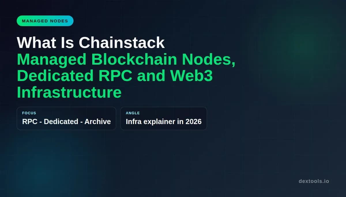 What Is Chainstack: Managed Blockchain Nodes, Dedicated RPC and Web3 Infrastructure (2026)