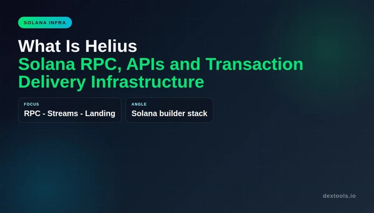 What Is Helius: Solana RPC, APIs and Transaction Delivery Infrastructure (2026)