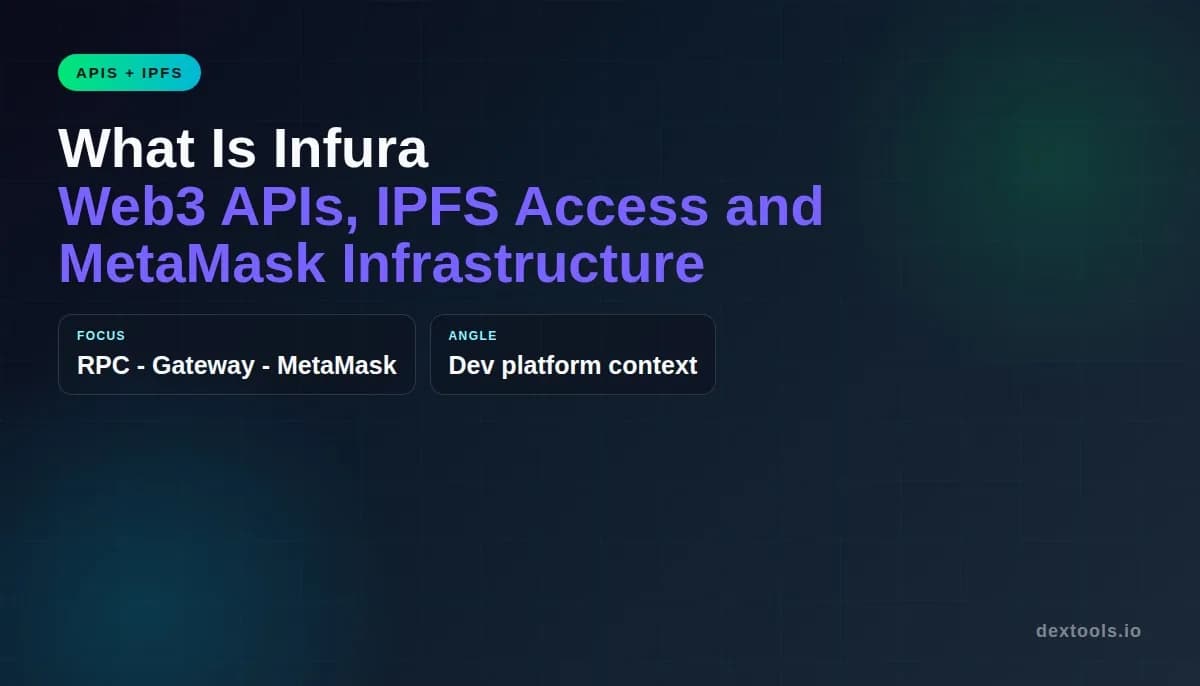 What Is Infura: Web3 APIs, IPFS Access and MetaMask Infrastructure (2026)