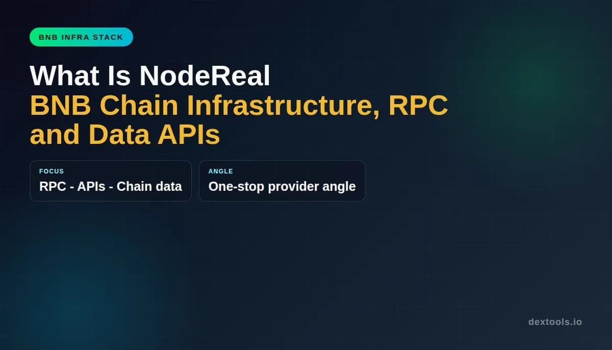 What Is NodeReal: BNB Chain Infrastructure, RPC and Data APIs (2026)