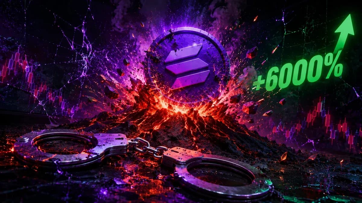 Solana Memecoin Surges 6,000% After Creators Arrested for Rug Pull