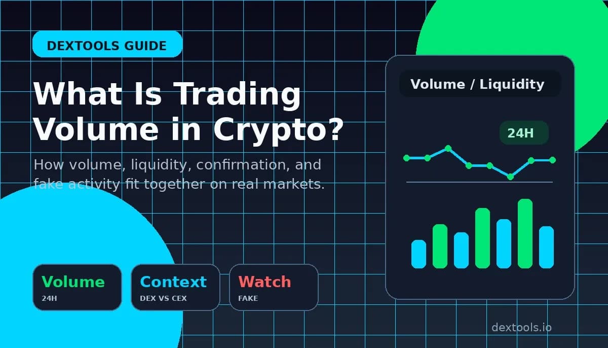 What Is Trading Volume in Crypto? How to Read It (2026)