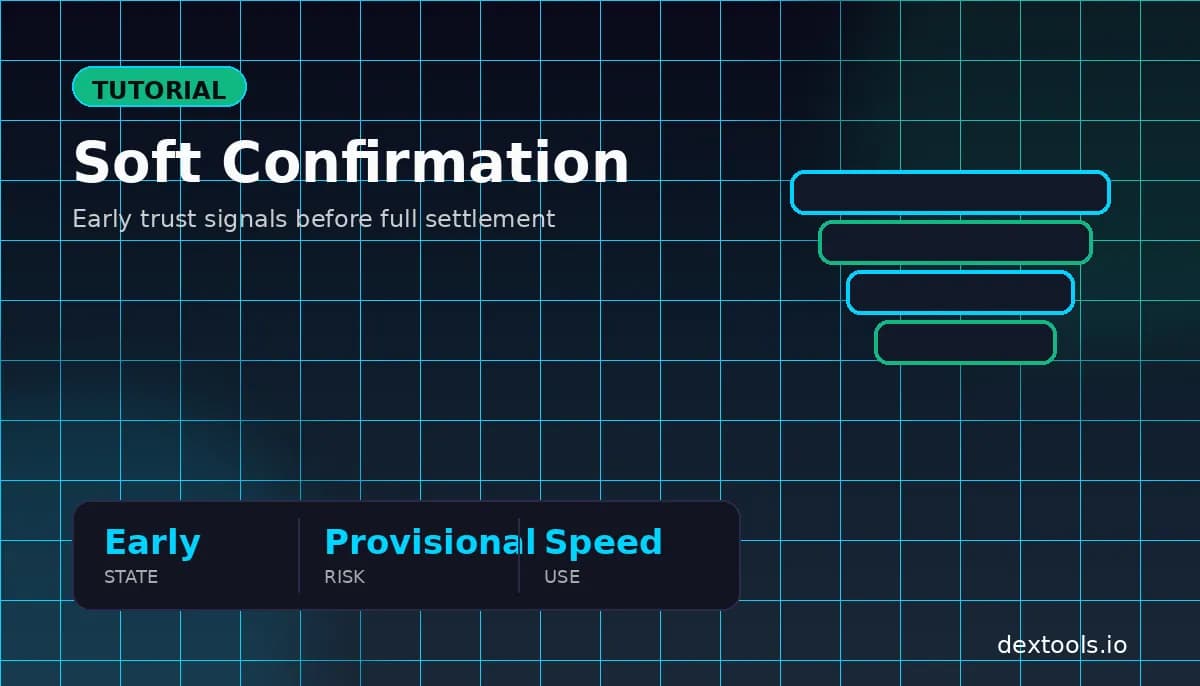 Soft Confirmation in Crypto Explained (2026 Guide)