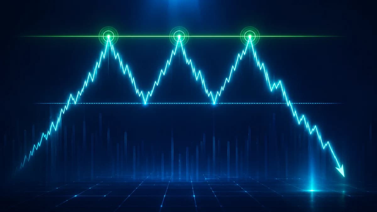 What Is a Triple Top Pattern in Crypto Trading? 2026 Guide
