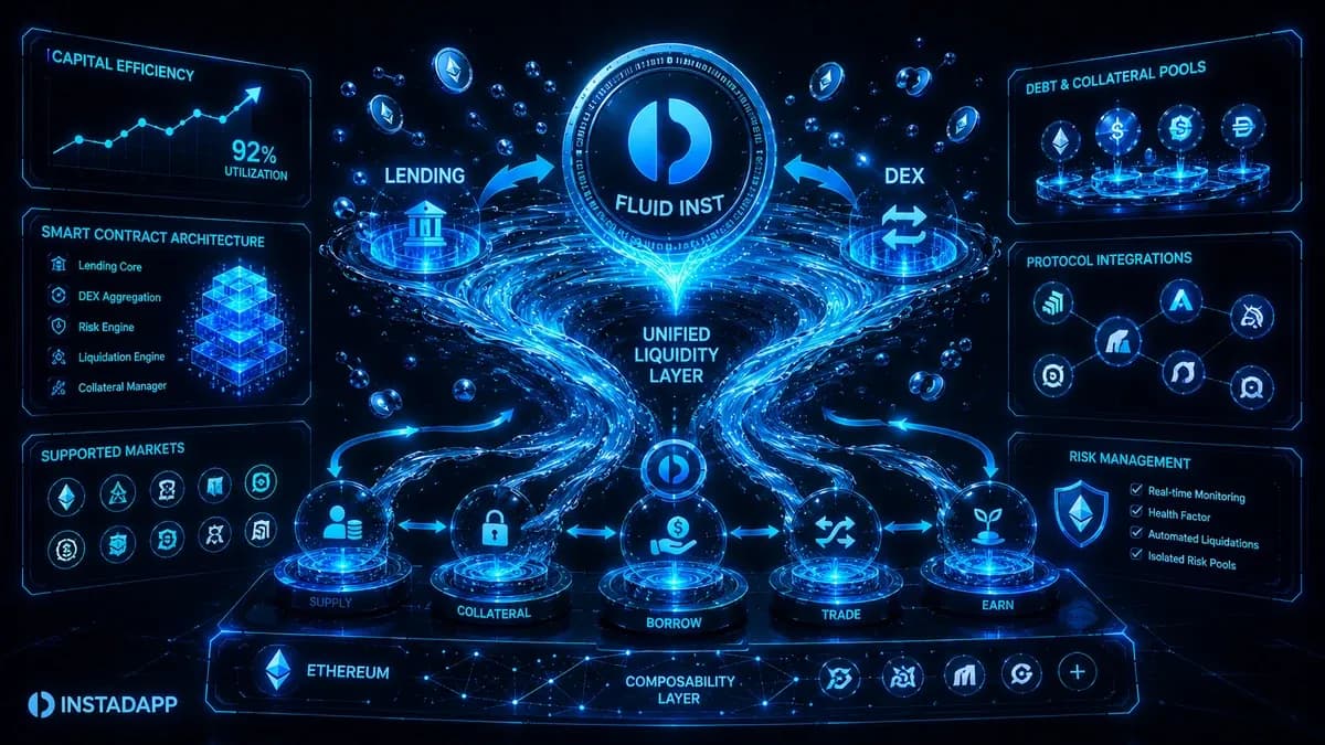 What Is Fluid Protocol? Instadapp Lending + DEX Guide 2026