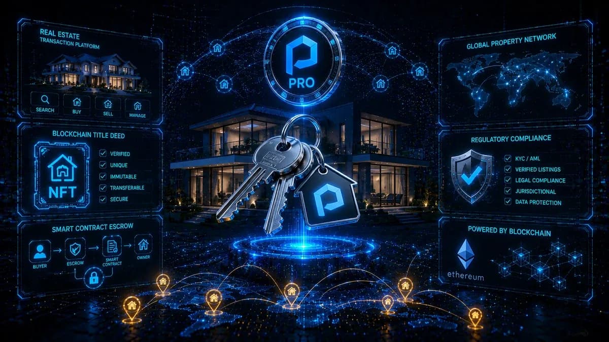 What Is Propy (PRO)? The Blockchain Real Estate Transaction Platform Explained in 2026
