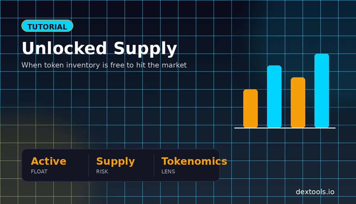 What Is Unlocked Supply in Crypto? Explained 2026