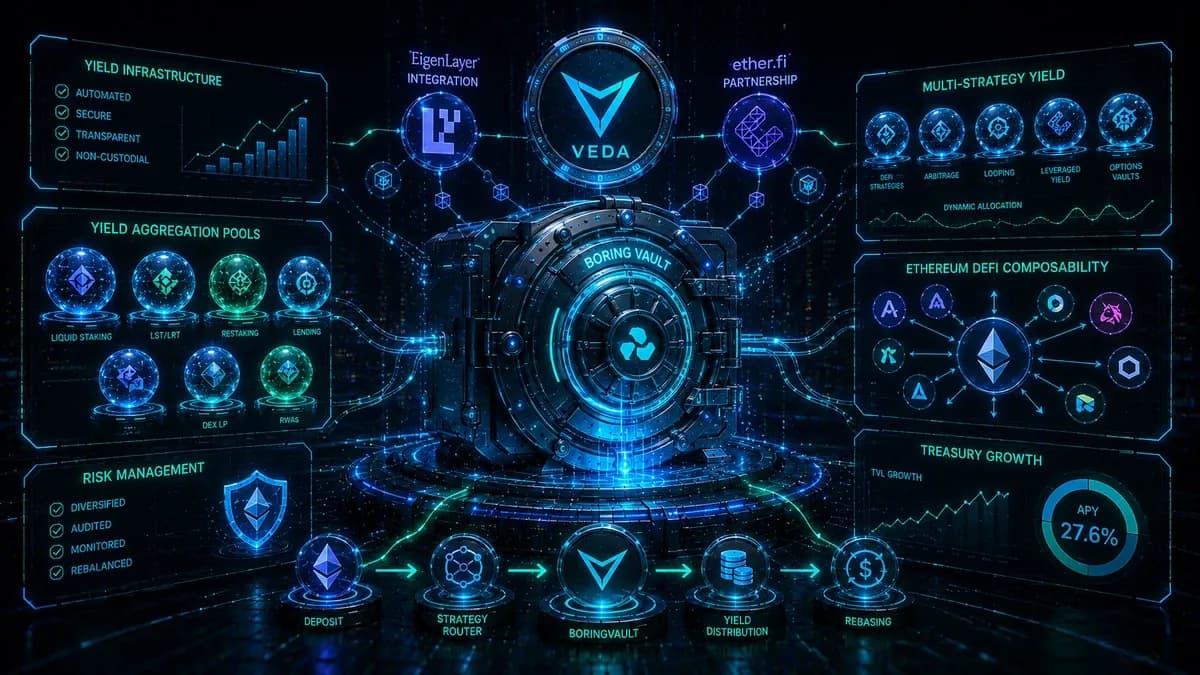 What Is Veda? BoringVault Yield Infrastructure Guide 2026