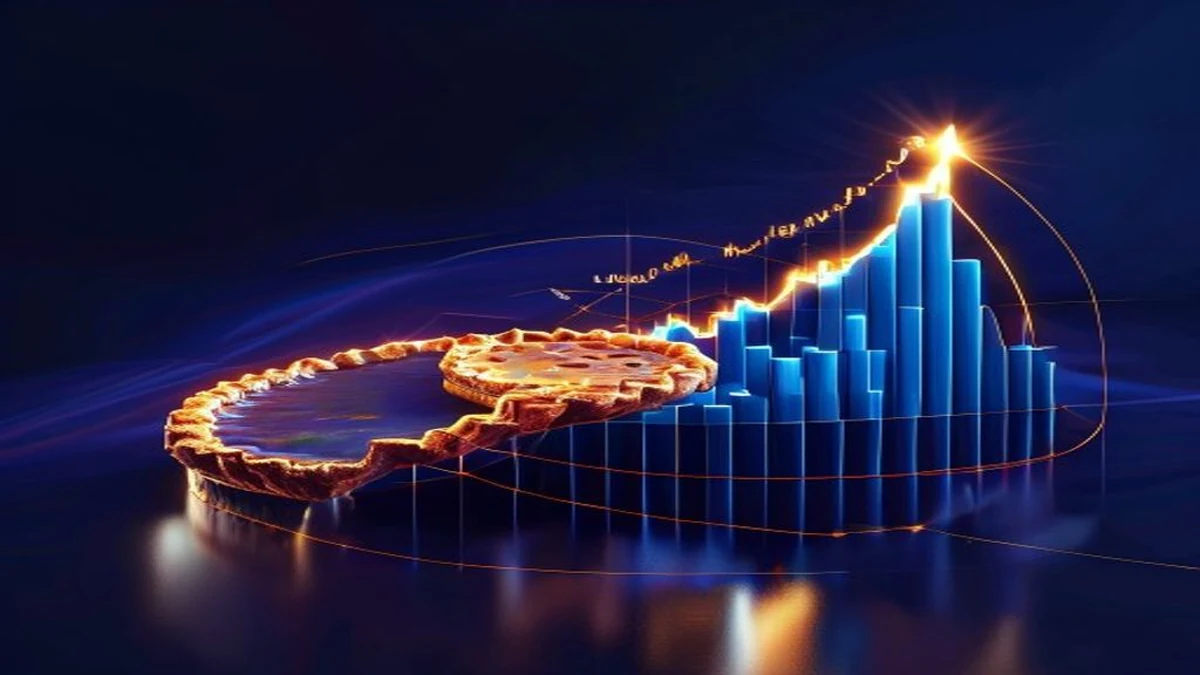 Crypto tokenomics framework with vesting schedule, cliff timeline and emission curve overlay